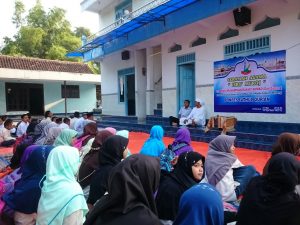 Prof Dr Bakri Muhammad Bakhit, dosen UIN Malang asal Sudan beri ceramah di Ponpes Fathul Qur'an Keduwul, Kecamatan Sukodadi Lamongan