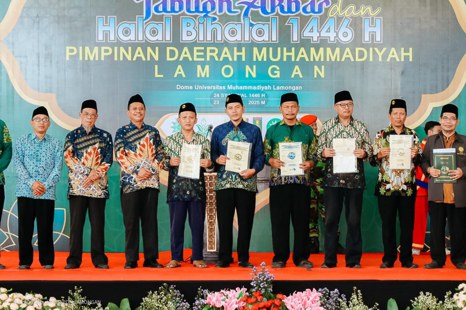PDM Lamongan Serahkan Sertifikat RAPBM dan Tanah Wakaf kepada PCM dan ...